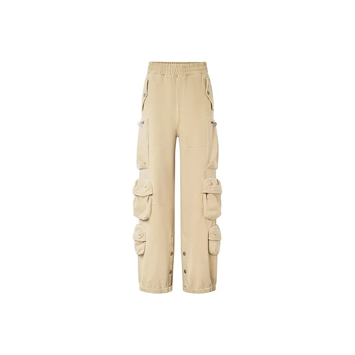 Createexploreexpandconquer Garment-dyed Cargo Trousers-0