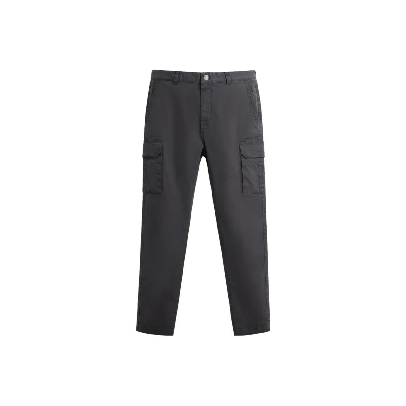 ZARA Cargo Pants Men Gray-0