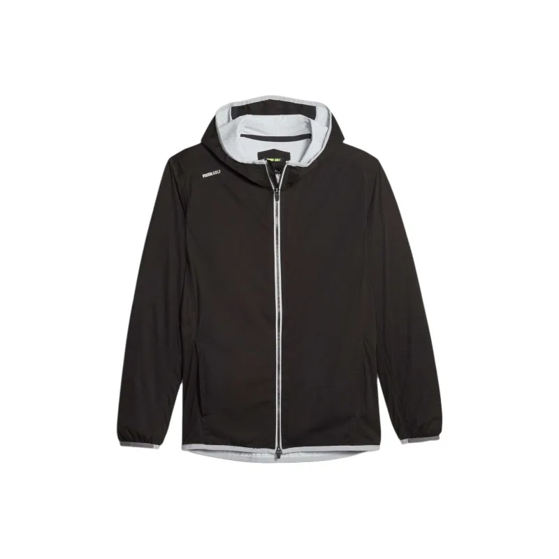 PUMA DRYLBL Men's Golf Packable Rain Jacket Jackets Coats Men's Black-0