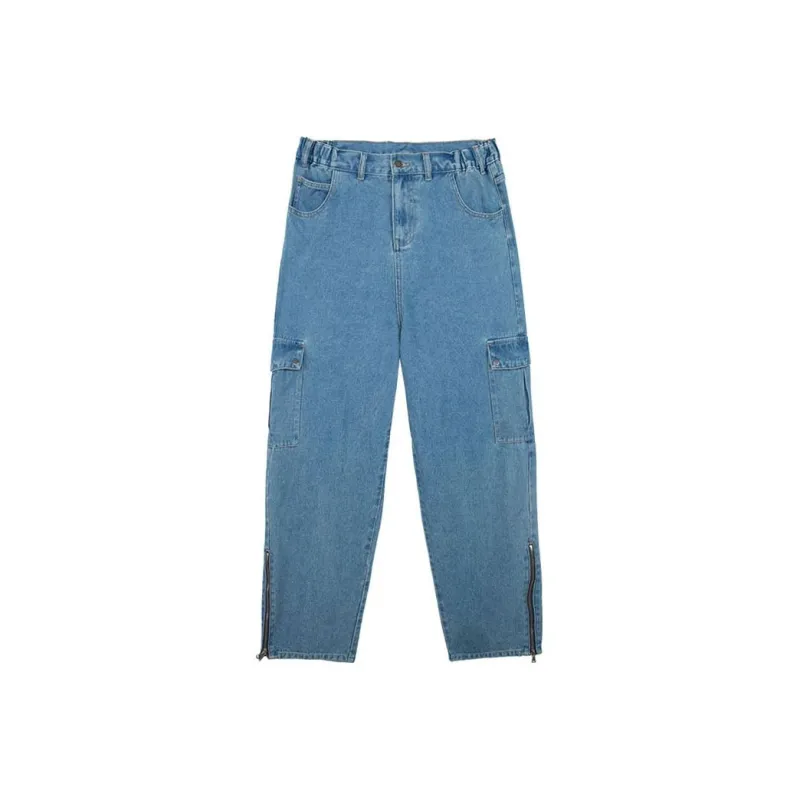 LOOKUN Jeans Men Blue-0