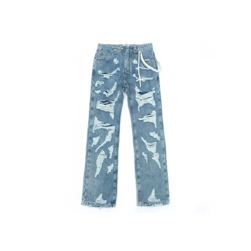 FREE WORLD ORDER Jeans Unisex Blue