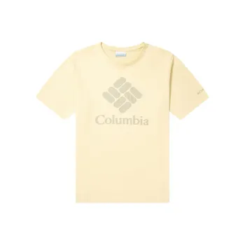 Columbia T Shirts Unisex Yellow