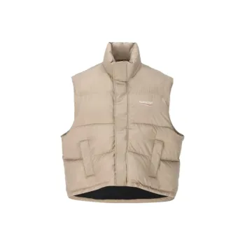 Balenciaga Logo Printed Down Gilet