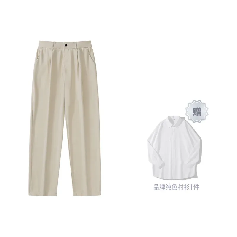 Freamve Straight Casual Pants Unisex-21