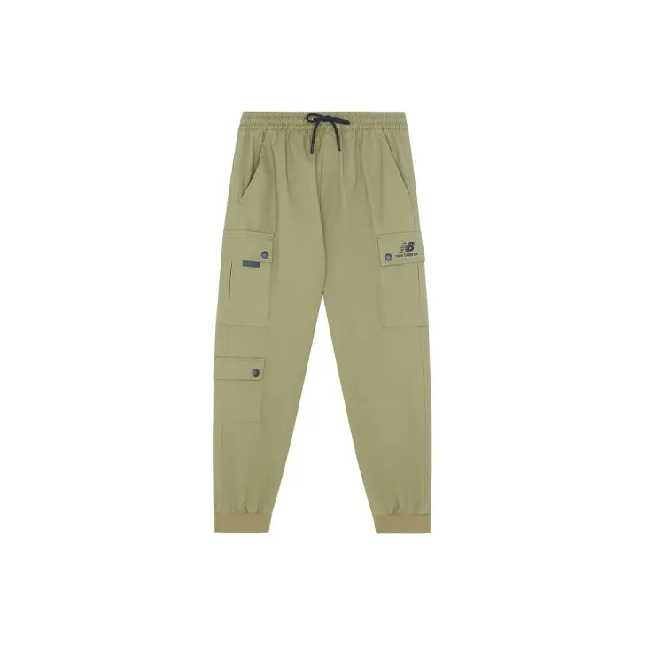 New Balance Knitted Sweatpants Men Khaki-0