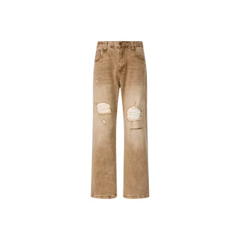 GTRG Jeans Unisex Moth Yellow