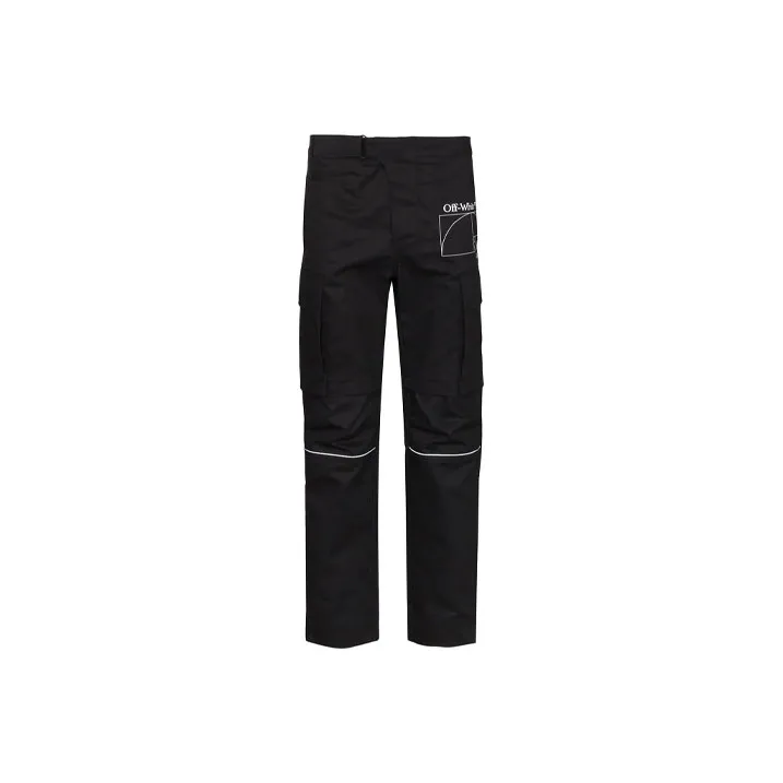 OFF WHITE Ss20 Casual Pants Men Black-0