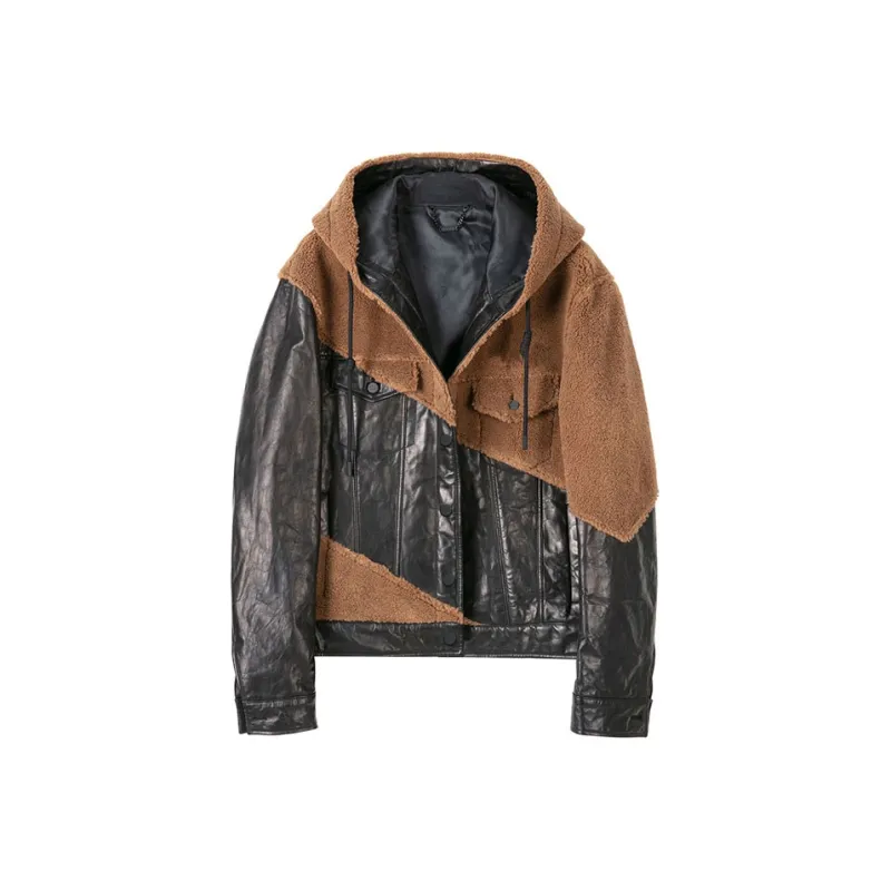 DAVID NAMAN FW23 Fur Men's Camel-0