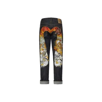 EVISU SS22 Jeans Men's Denim Blue