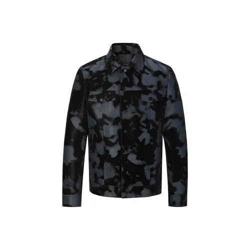 Andrea Bogosian T-shirt a girocollo Nero Men's Gray