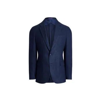Ralph Lauren Purple Label Herringbone Blazer