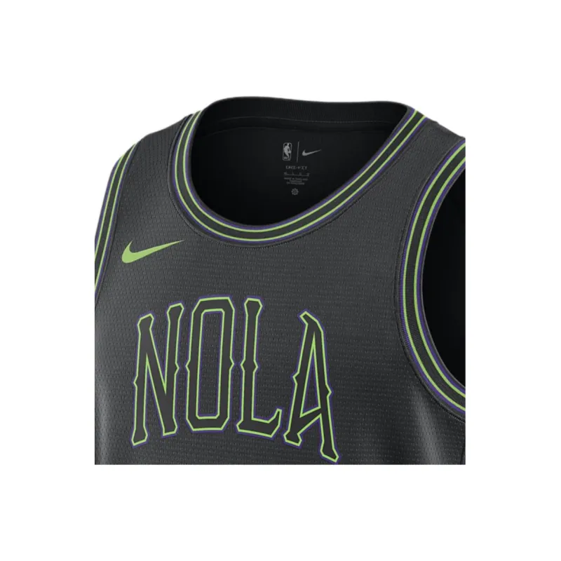 Nike Cj McCollum New Orleans Pelican City Edition 2023/24 Men's Nike Dri FIT Nba Swingman Jersey-2