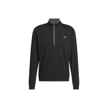 Adidas Lightweight Half-Zip Top Jackets Coats Men's Black