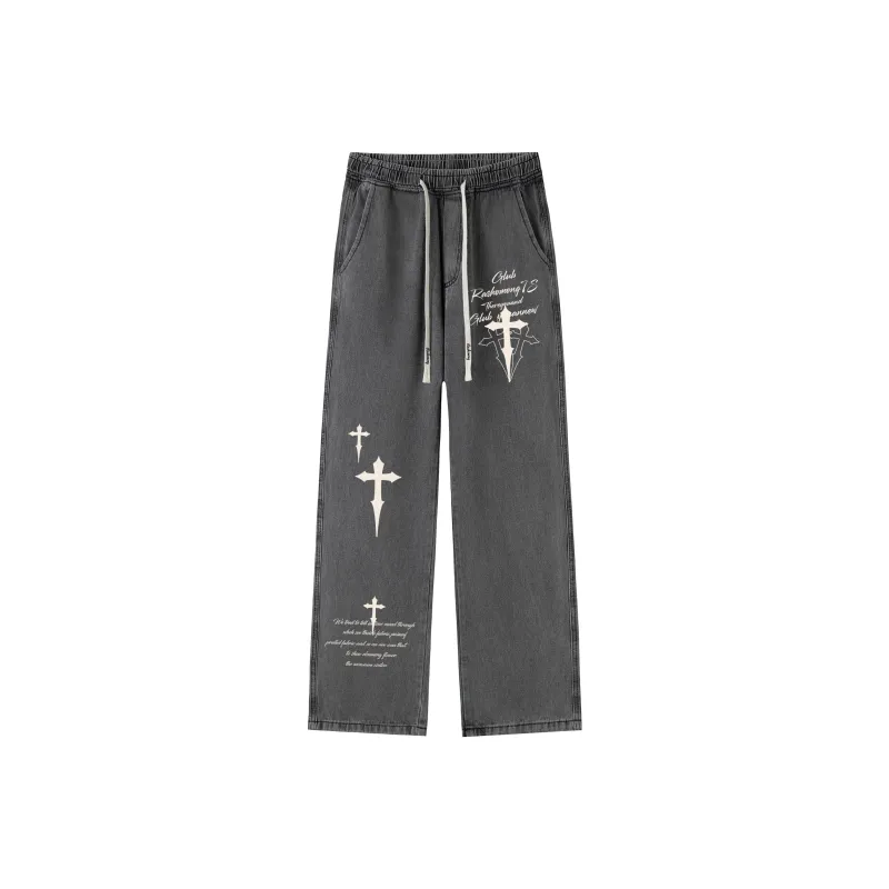 RASHOMONG Jeans Unisex-19