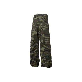 ELCORO Jeans Men Camouflage