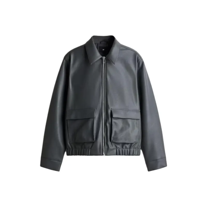 H&M Jackets & Coats Men's Dark Gray-0