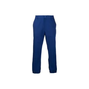 GUCCI Knitted Sports Pants Men's Blue