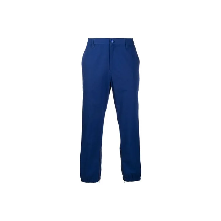 GUCCI Knitted Sports Pants Men's Blue-0