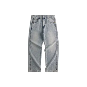FAIRWHALE Jeans Unisex Light Blue