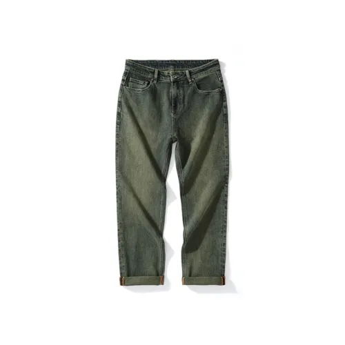 JUCY JUDY milkmaid jeans Unisex Vintage Green