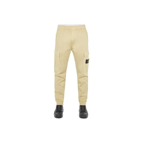 STONE ISLAND Cargo Pants Men Yellow