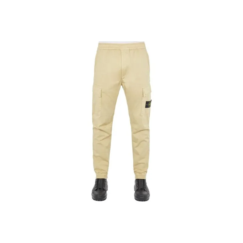 STONE ISLAND Cargo Pants Men Yellow-0