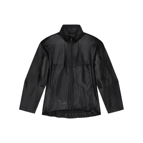 GIVENCHY SS23 Leather Jacket Men's Black