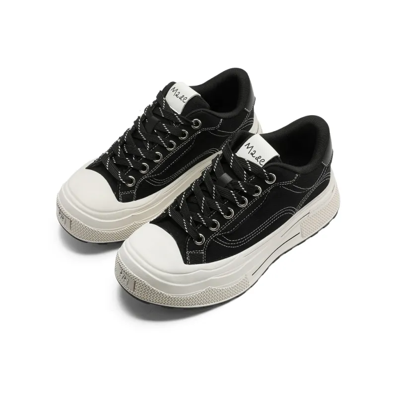 Rummaden Low Top Skateboard Shoes Unisex Black-2