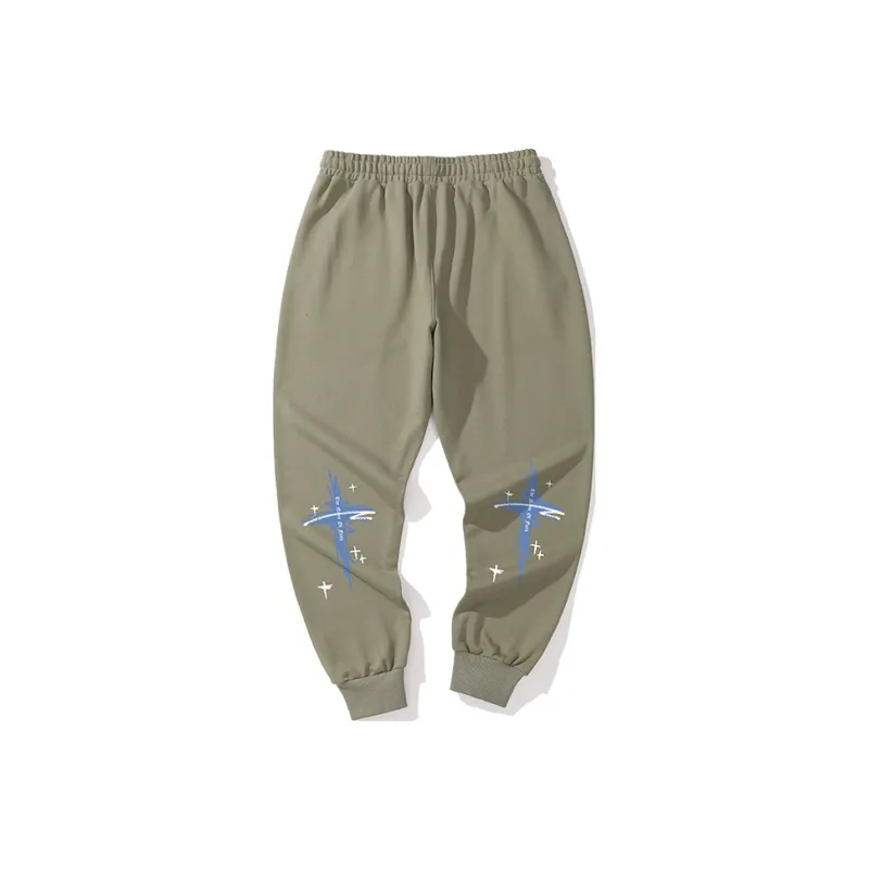 SANSYAS Knitted Sweatpants Unisex-5