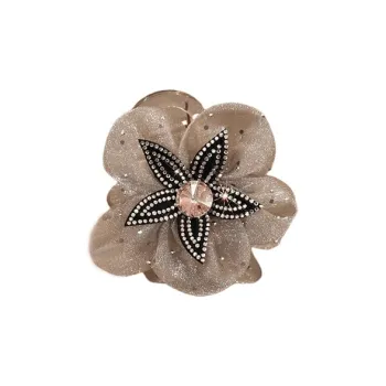 Water Jade Acrylic Hair Clips Women's