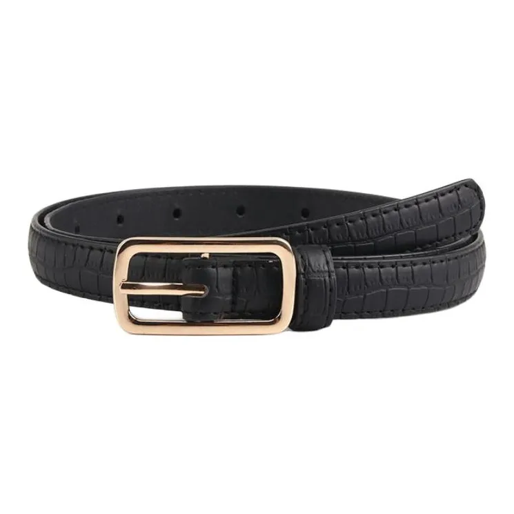 JEANSWEST PU Leather Belts Women's 2CM-1