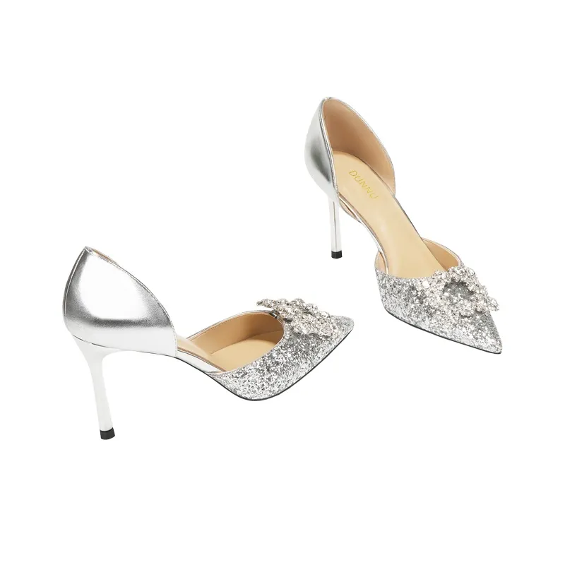 Dunnu High Heels Women's Nude-7