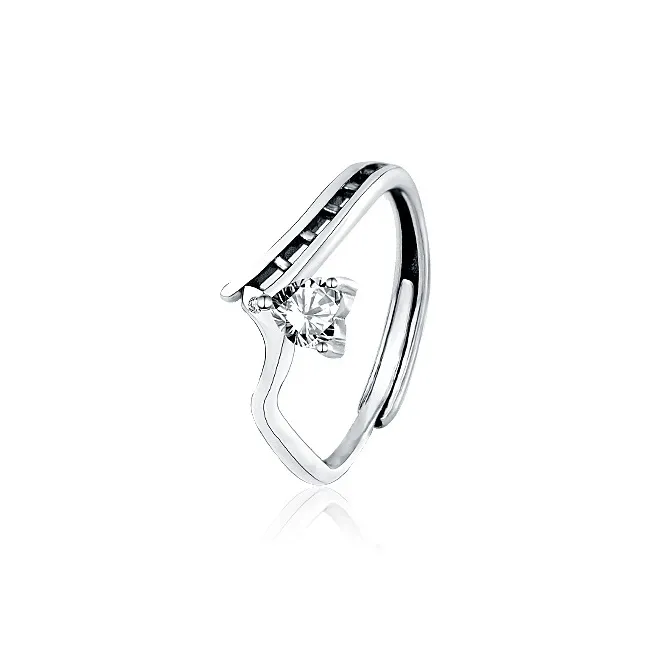 Quarqor S925 Silver Rings Unisex-6
