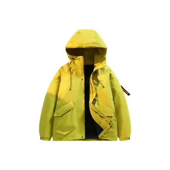 Gwola Puffer Jacket Unisex Neon Yellow