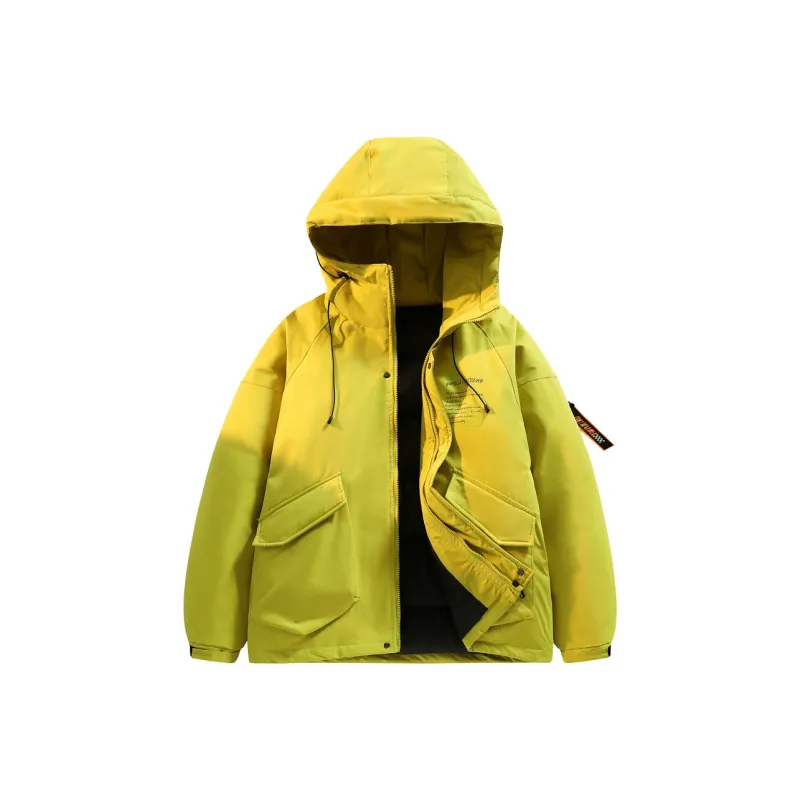 Gwola Puffer Jacket Unisex Neon Yellow-0