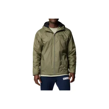 Columbia Glennaker Sherpa Lined Jacket Men's Stone Green