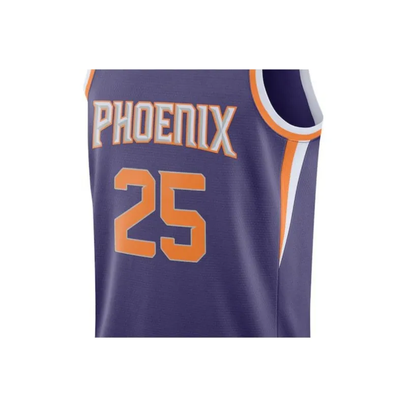 Nike x NBA Basketball Jersey Men's Purple-3