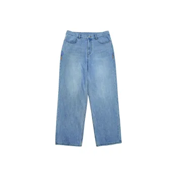 ADER ERROR High rise Straight Jeans
