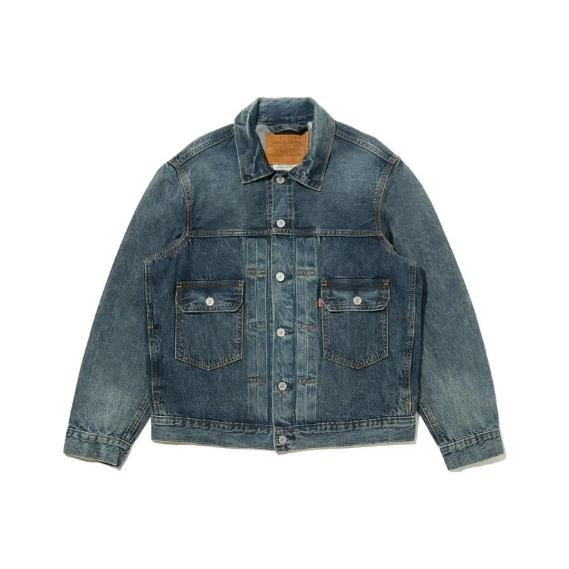 Levis SS25 Jackets Men Indigo-0