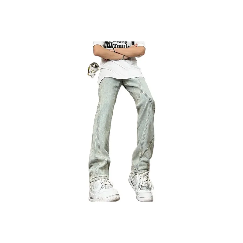 POLAR BEAR Jeans Unisex Yellow Mud-0