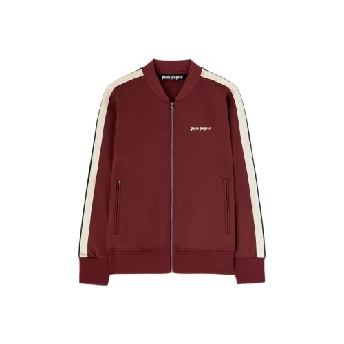PALM ANGELS Logo Embroidered Zipped Bomber Jacket