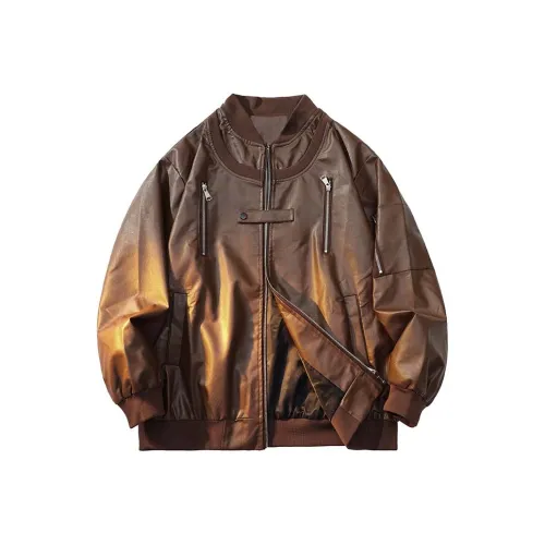 FAX FOR FMACM Leather Jacket Unisex