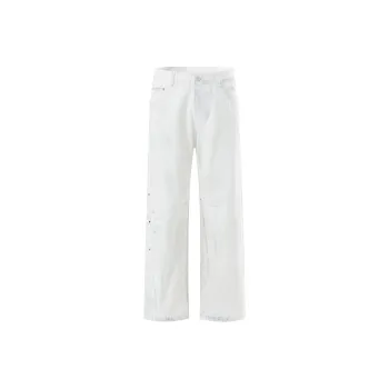 FORNINES Jeans Unisex White