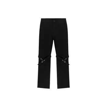 XINYINSU Casual Pants Unisex Black