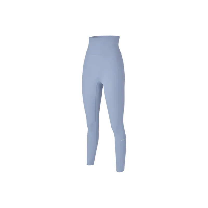 XEXYMIX Yoga Pants Women's Light Gray Blue-0