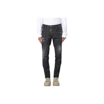 DSQUARED 2 Skater Distressed Staright Leg Jeans