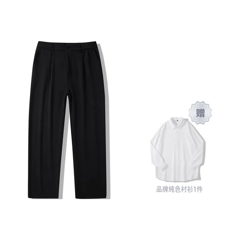 Freamve Straight Casual Pants Unisex-19