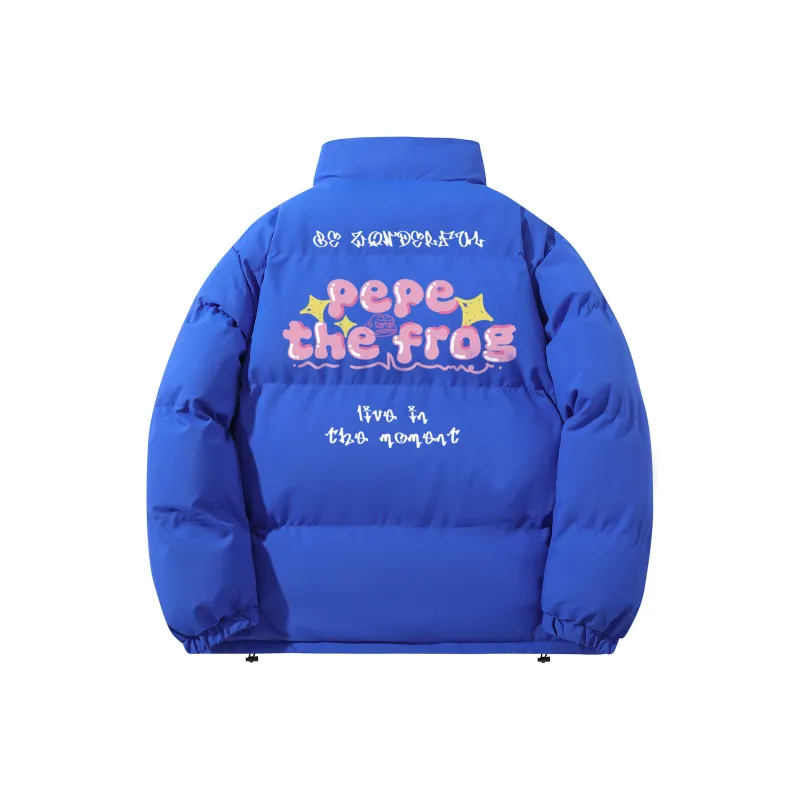 Pepe The Frog Puffer Jacket Unisex-10
