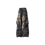 Camouflage Gray Fleece-Lined
