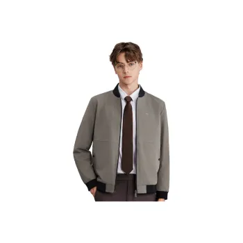 Red bean Jackets Men Khaki